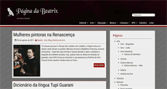 Desktop Screenshot of beatrix.pro.br